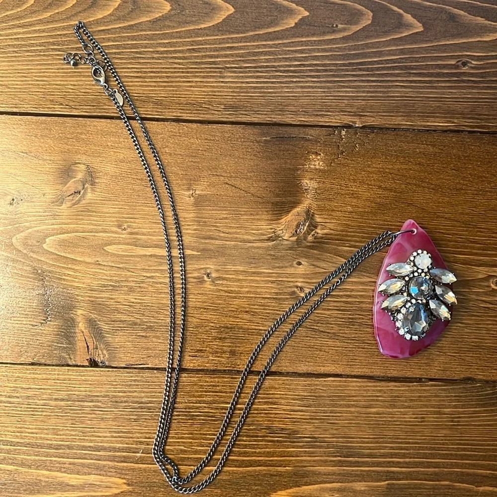 Express long statement necklace - Picture 1 of 4